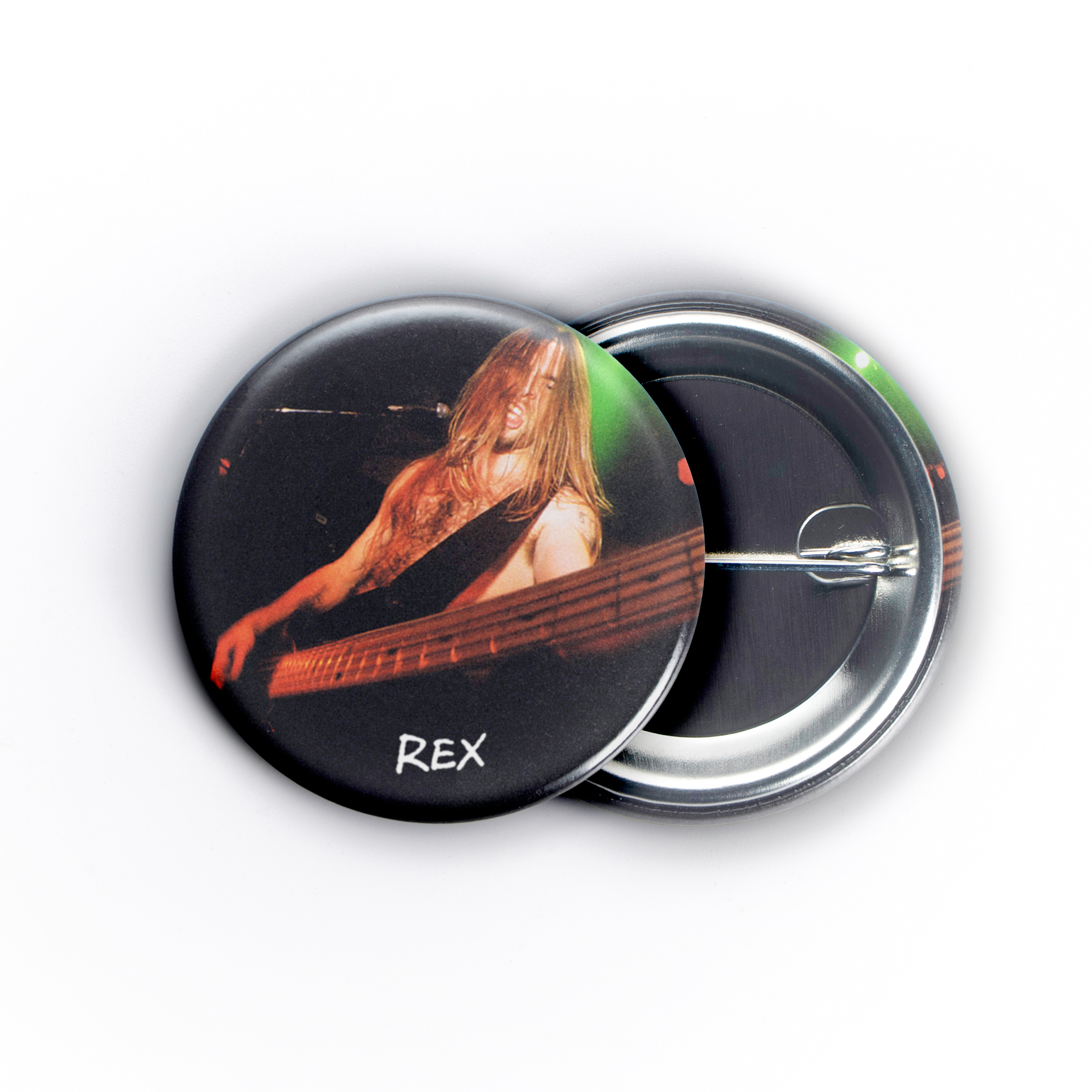 Pantera Rex 1.5in Pin | 90s Groove Metal Concert Photography - Image 4