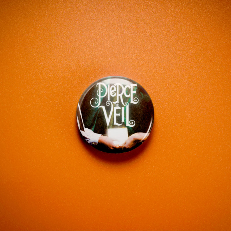 Pierce The Veil Selfish Machines 1in Pin | 2010s Emo Album Art