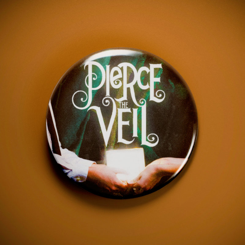 Pierce The Veil Selfish Machines 2.25in Pin | Dark Emo Album Art 2010s