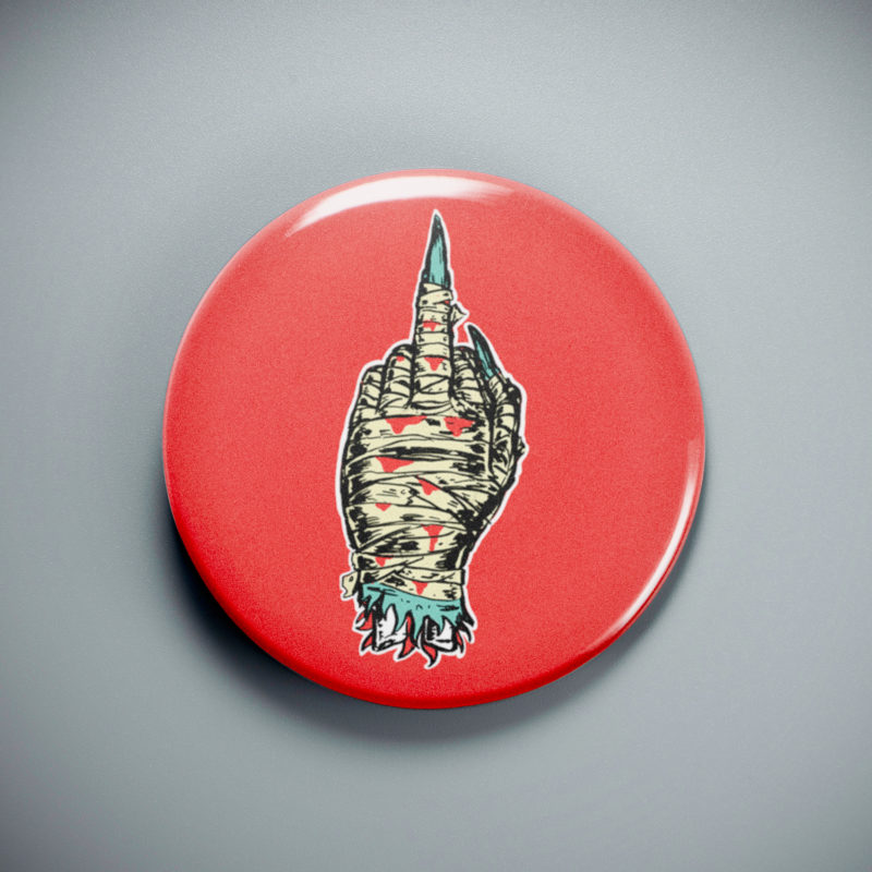 Run The Jewels RTJ2 2.25in Pin | Killer Mike Rebellious 2010s Hip Hop