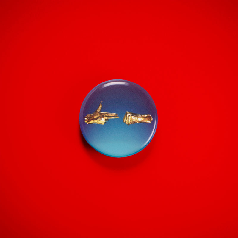 Run The Jewels RTJ3 1in Pin | Killer Mike & El-P 2010s Hip Hop Album Art