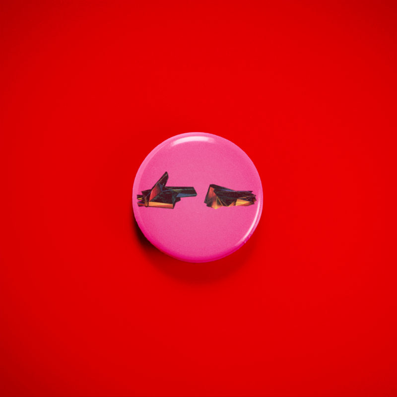 Run The Jewels RTJ4 1in Pin | Killer Mike & El-P 2010s Hip Hop Album Art
