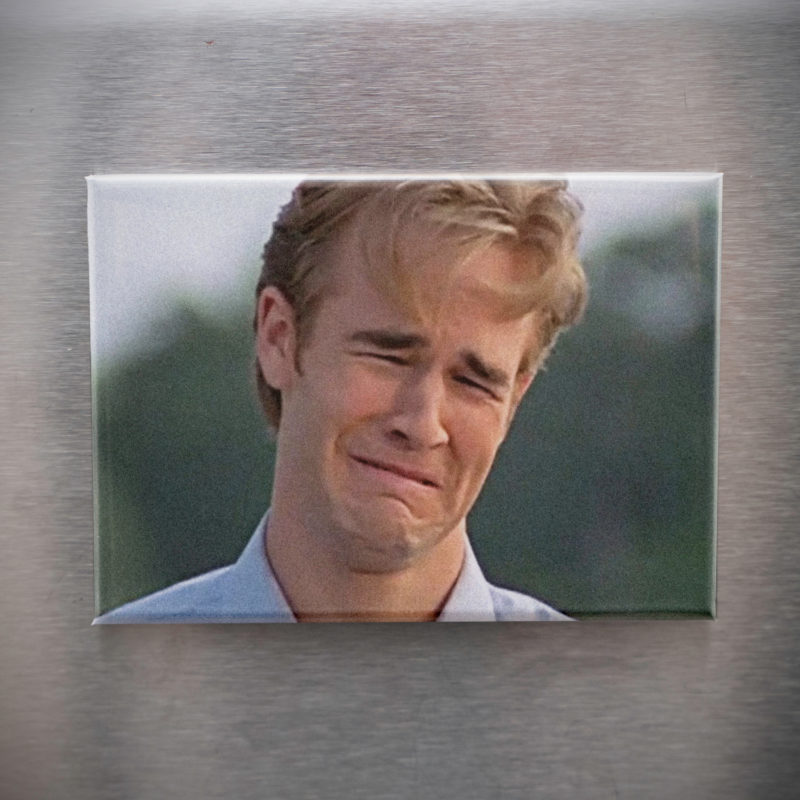 Dawson Sad Dawson 2.5x3.5in Magnet | James Van Der Beek 90s TV Meme