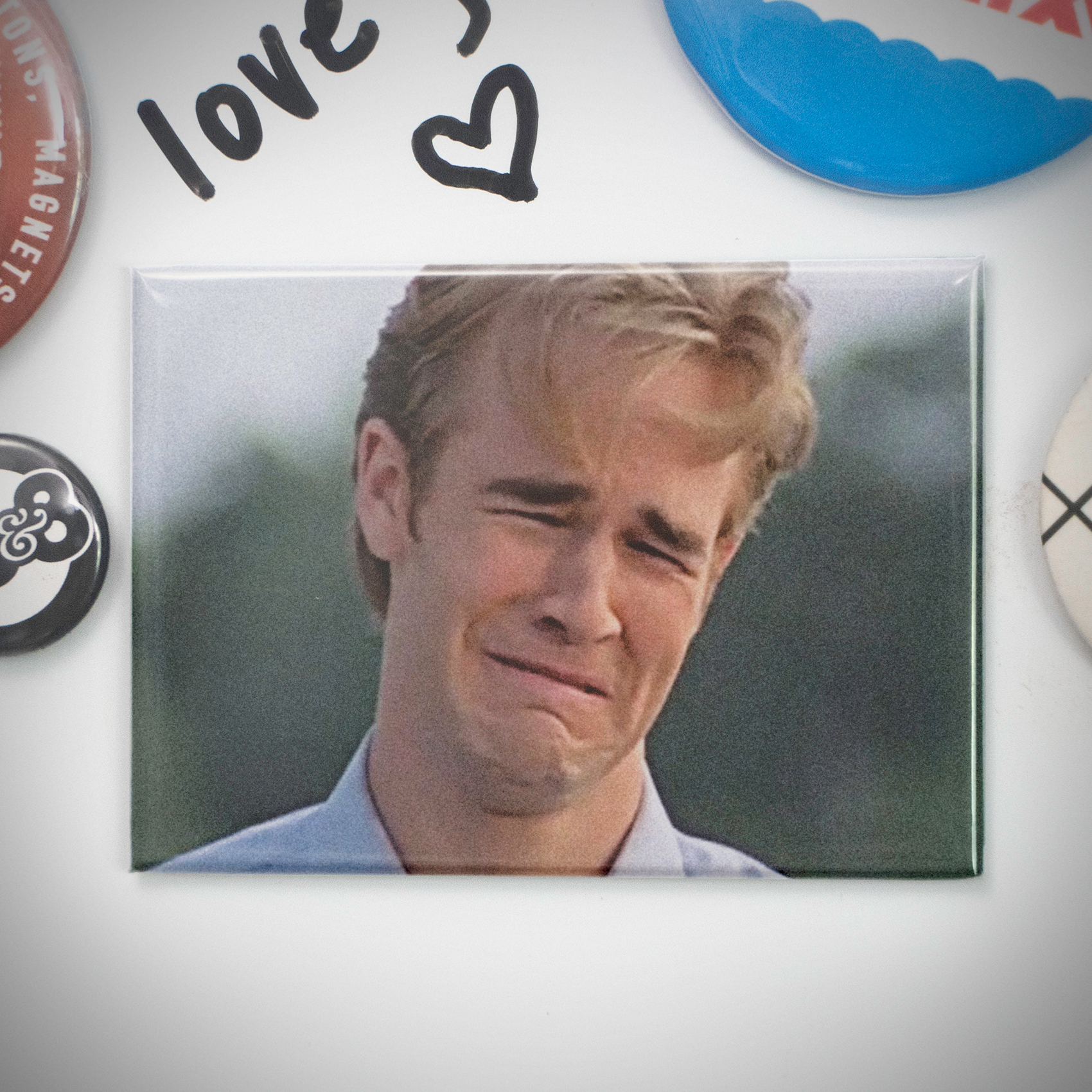 Dawson Sad Dawson 2.5x3.5in Magnet | James Van Der Beek 90s TV Meme - Image 4