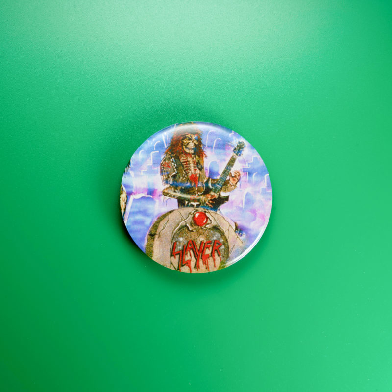 Slayer HellYeahBrother 1.5in Pin | 80s Thrash Metal Album Art