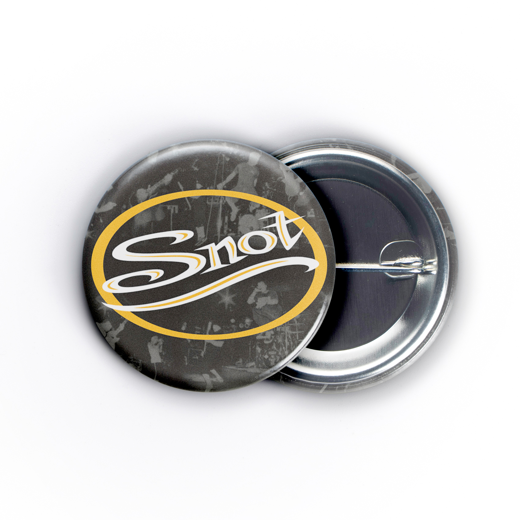 Snot Alive 1.5in Pin | 90s Nu-Metal Album Art - Image 4