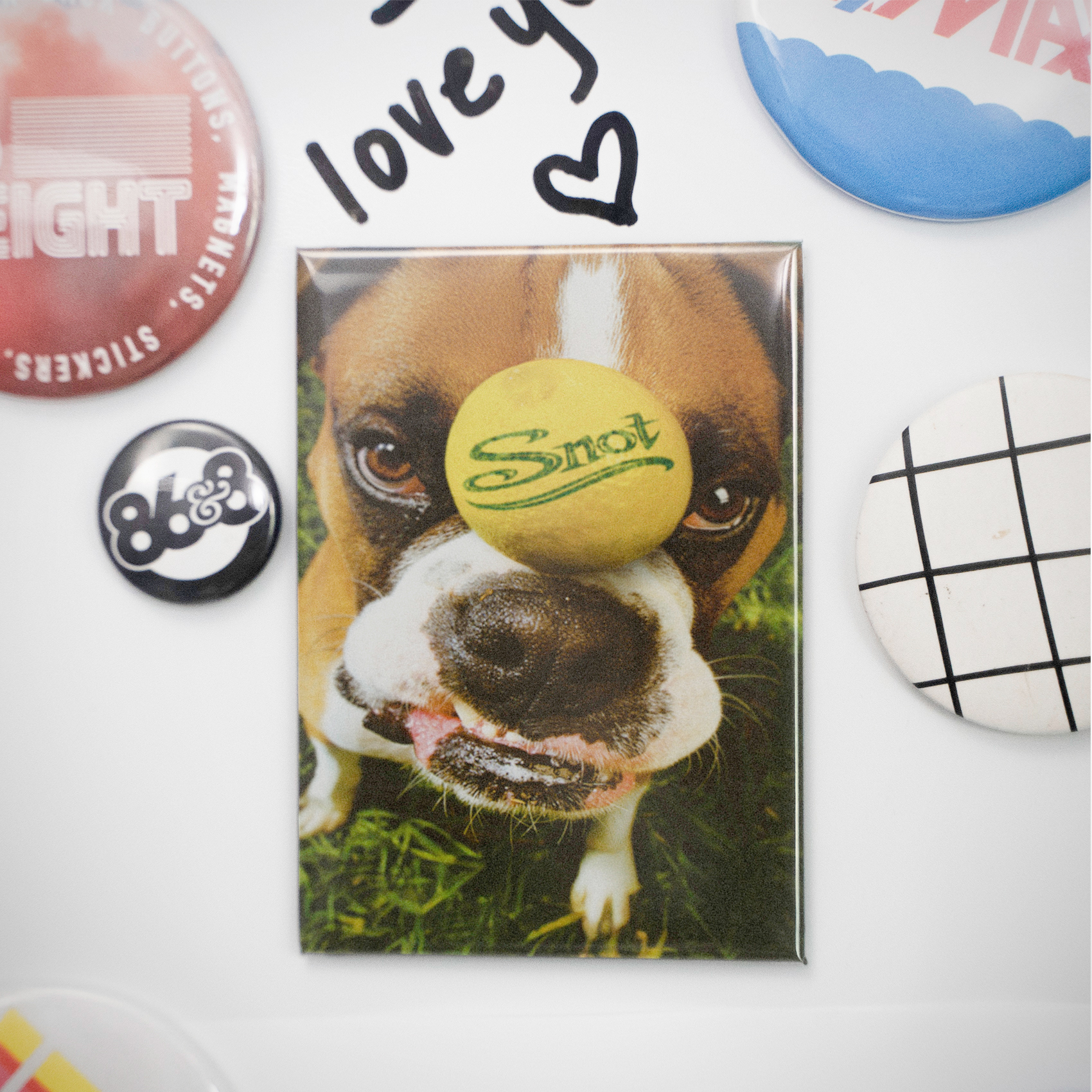 Snot Self Titled 2.5in Magnet | 90s Nu-Metal Album Art - Image 3