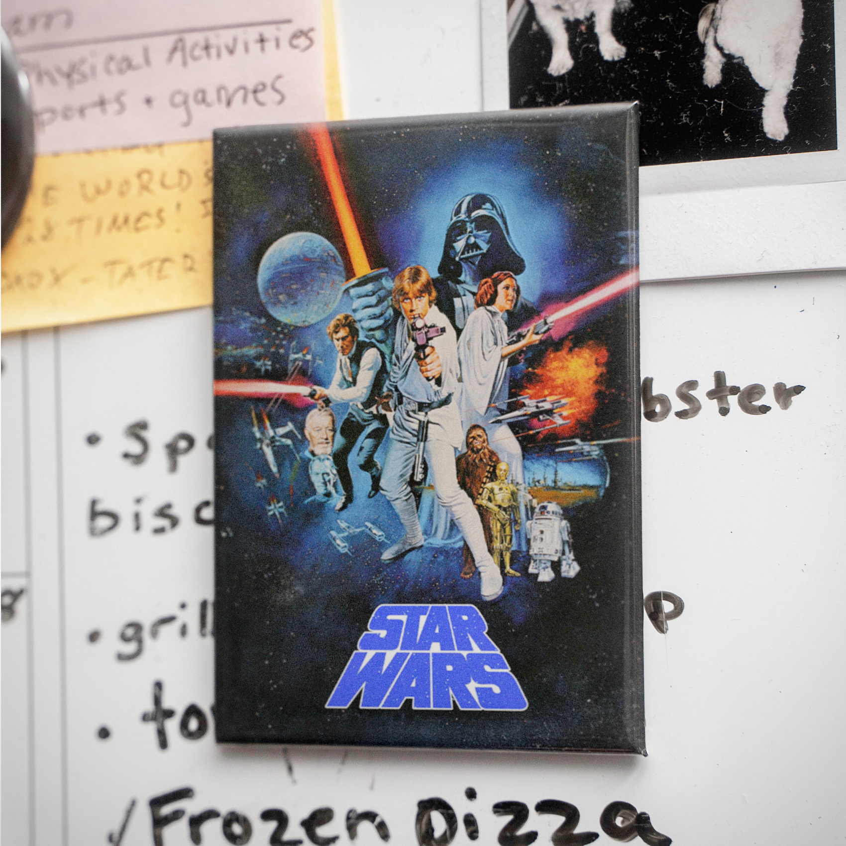 Star Wars Movie Poster 2.5x3.5in Magnet | Luke Skywalker 70s Space Opera - Image 4