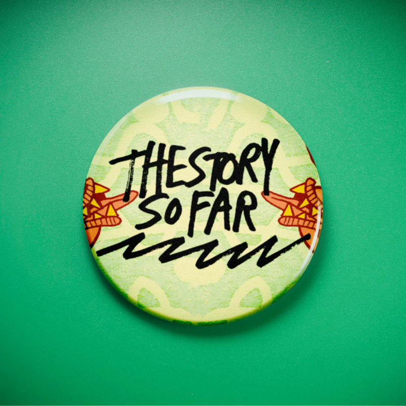 The Story So Far Under Soil And Dirt 2.25in Pin | 2010s Indie Rock Album Art