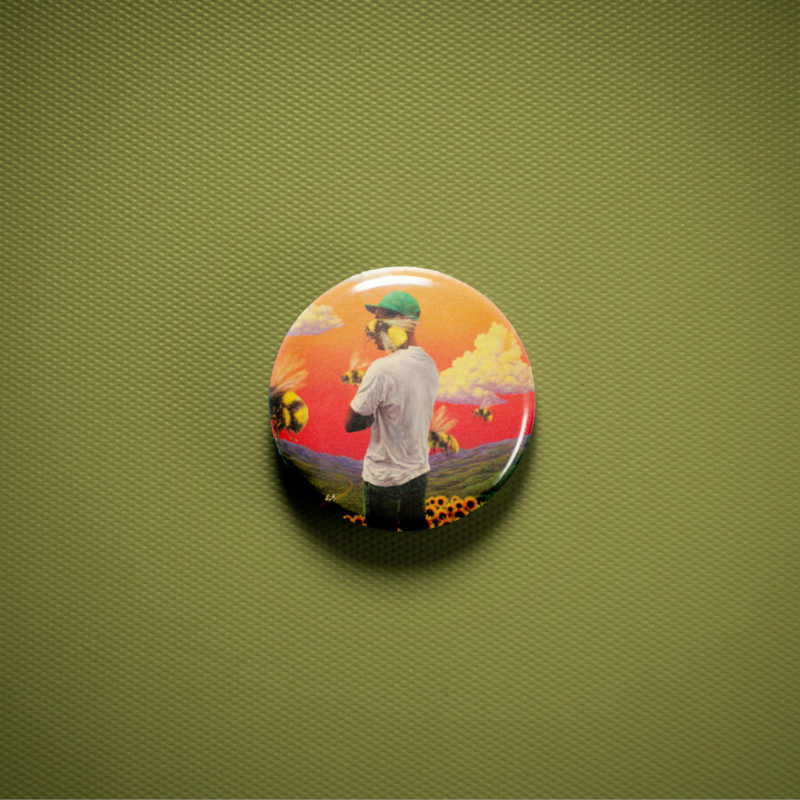 Tyler, the Creator Flower Boy 1in Pin | Dreamlike 2010s Album Art