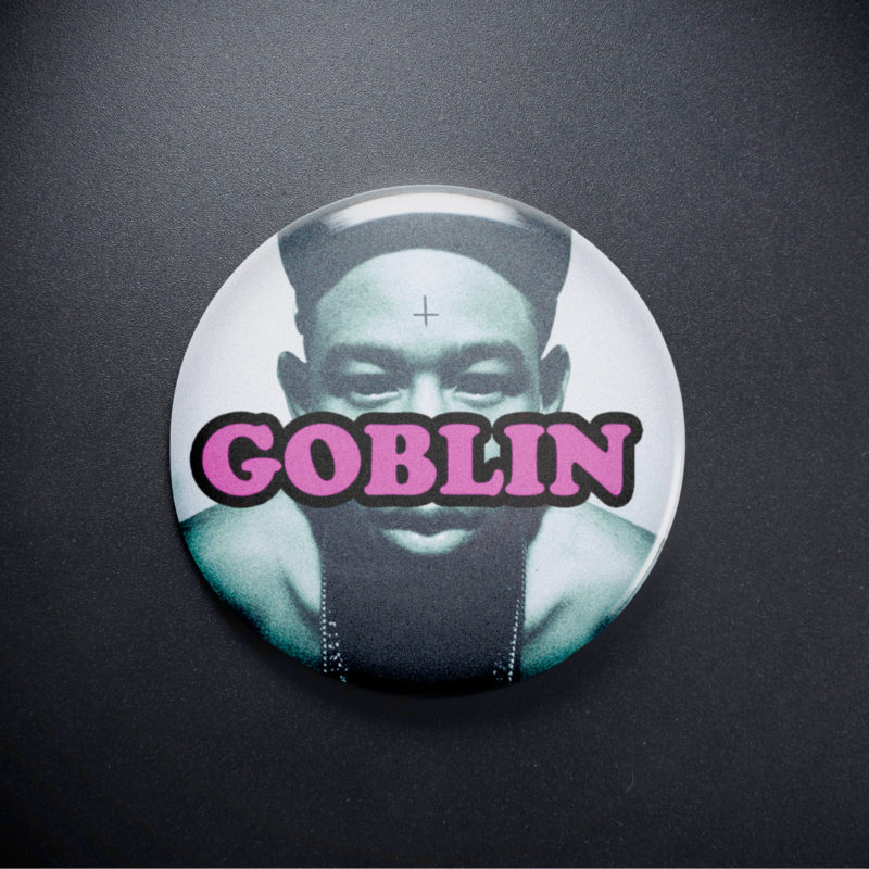 Tyler, The Creator Goblin 2.25in Pin | 2010s Hip-Hop Album Art
