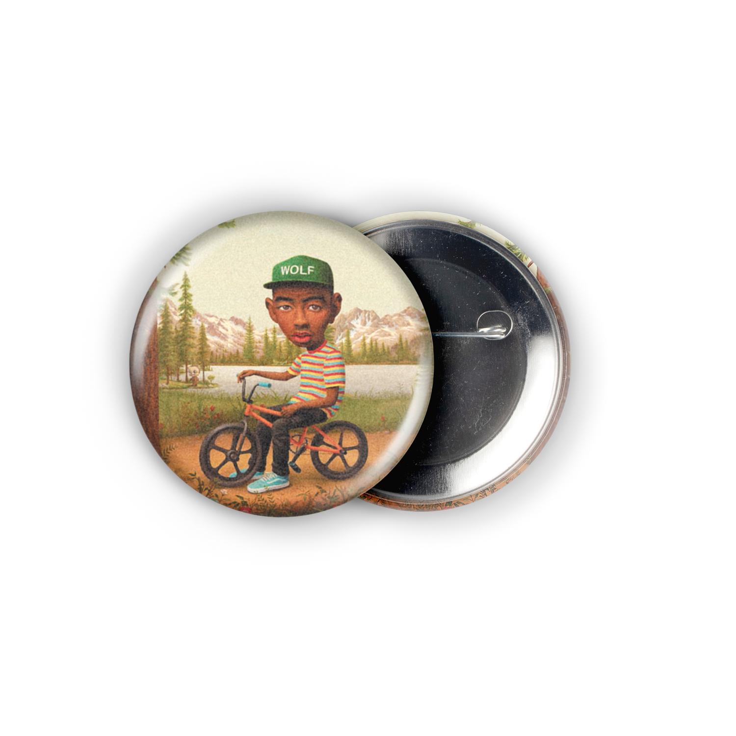 Tyler, The Creator Wolf 2.25in Pin | Dreamy 2010s Hip Hop Album Art - Image 3