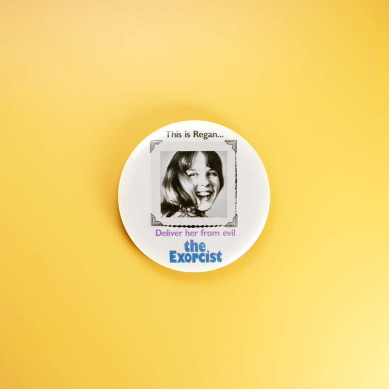 This Is Reagan 1.5in Pin | The Exorcist | Linda Blair's Corrupted Innocence Badge