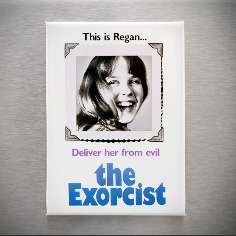 This Is Reagan 2.5x3.5in Magnet | The Exorcist | Linda Blair's Corrupted Innocence Art